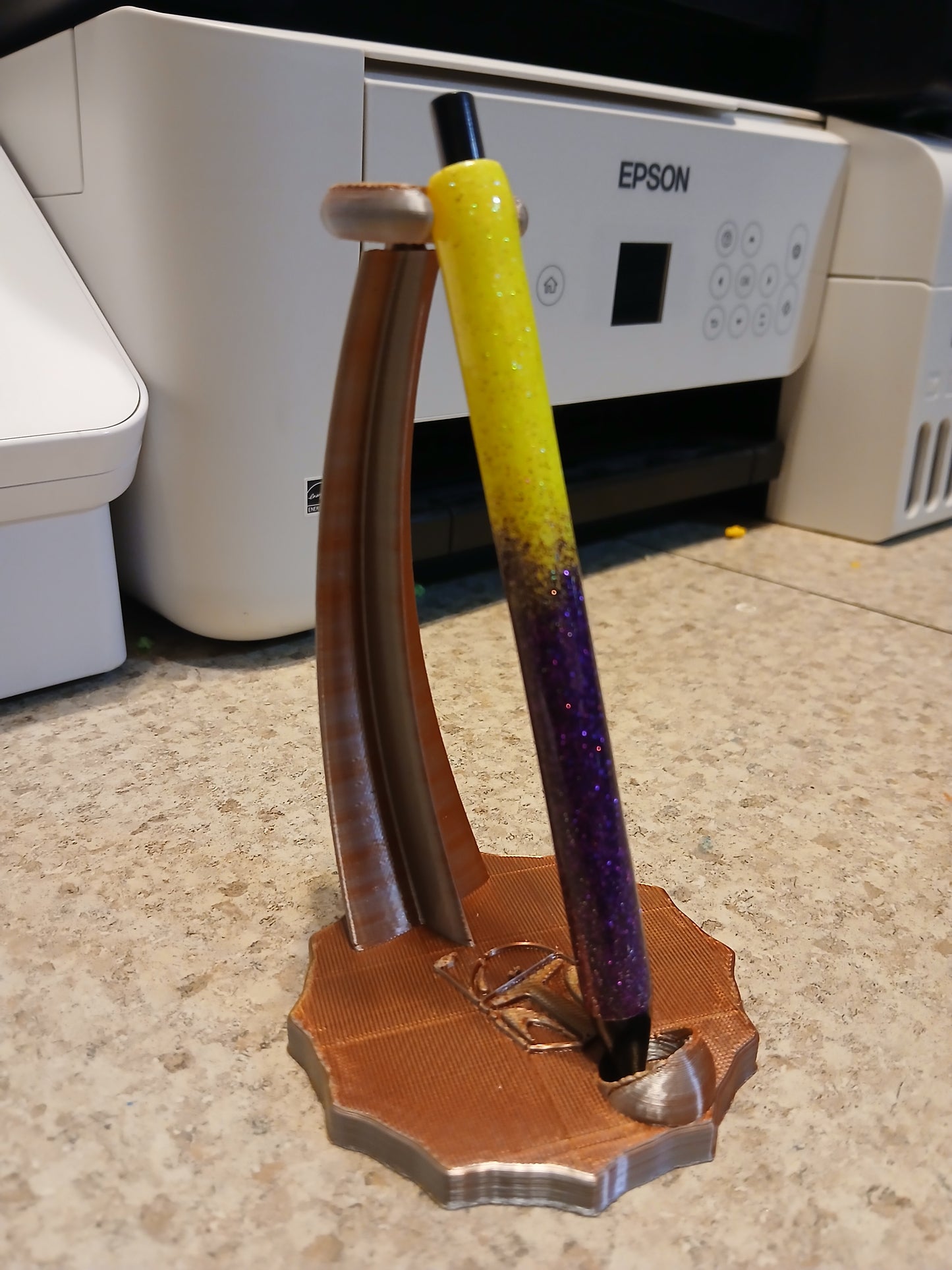 Ombre / Glitter Pens / Handmade Pens / Diy Pens / Refillable