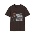 Man of Faith T-Shirt — Crown & Cross Christian Graphic Tee