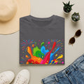 T-Shirt — Colorful Paint Splash Autism Awareness Tee